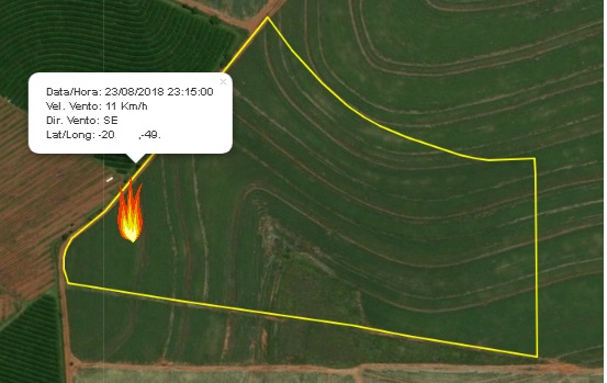 Monitoramento de incêndios em canaviais por satélite e radares evita prejuízos financeiros e ambientais