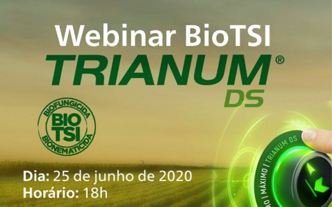 Webinar aborda o tratamento de semente industrial com produtos biológicos
