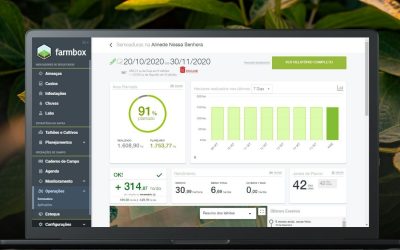 Com agricultura digital é possível planejar o plantio, tratamento da semente e compra de insumos em uma única plataforma