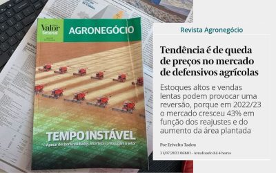 Revista do Agronegócio/Valor Setorial – Tendência é de queda de preços no mercado de defensivos agrícolas