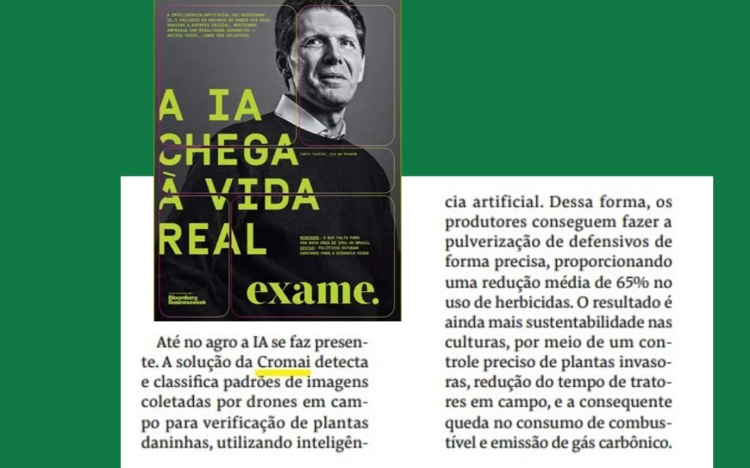 Revista Exame: A IA chega à vida real