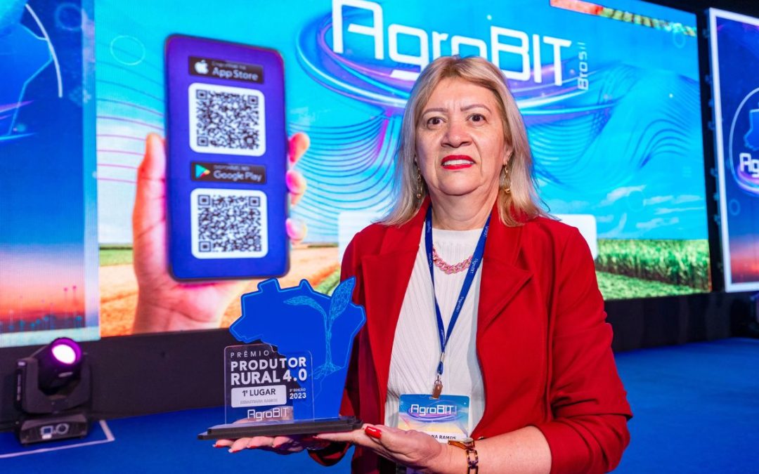Sebastiana Ramos, de Jataí (GO), foi a vencedora do Prêmio Produtor 4.0