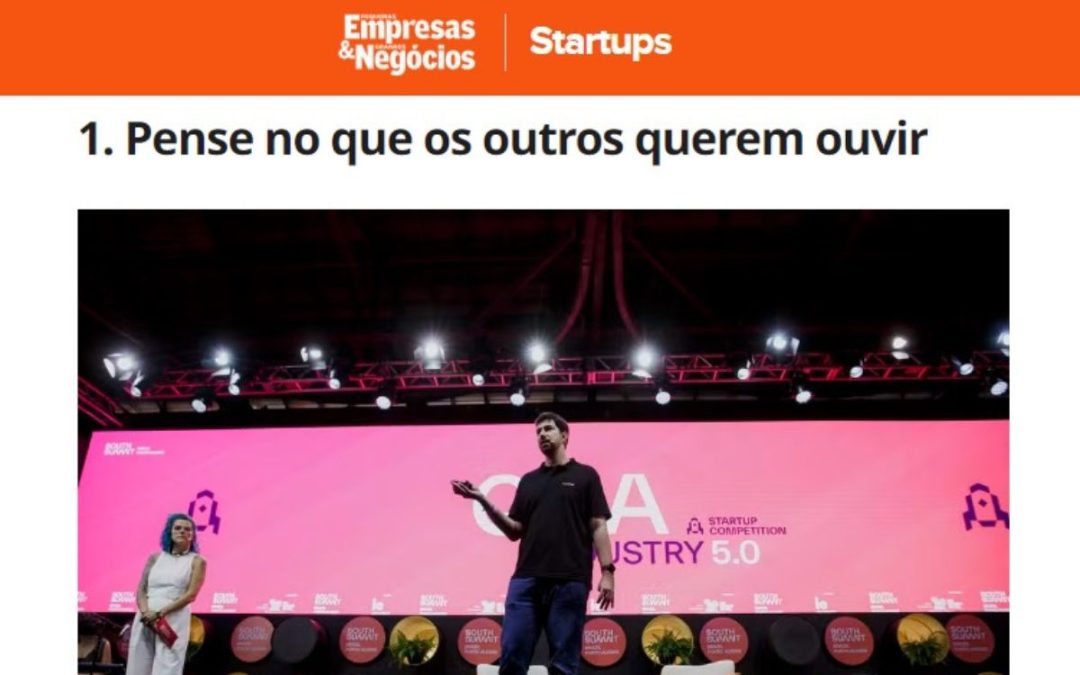 PEGN: 5 dicas para criar um pitch vencedor para o seu negócio