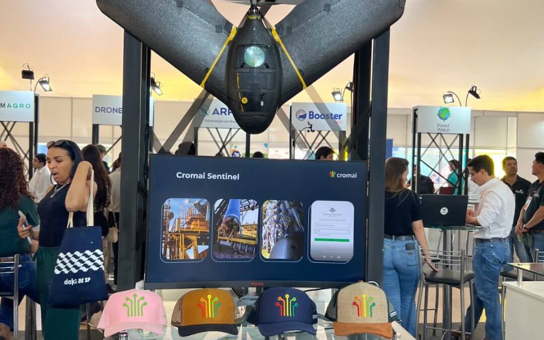 Cromai lança tecnologia inédita que usa inteligência artificial para detectar falhas de plantio durante a Agrishow 2024
