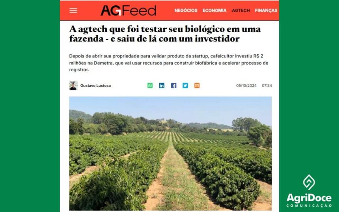 AgFeed:  A agtech que foi testar seu biológico em uma fazenda e saiu de lá com um investidor