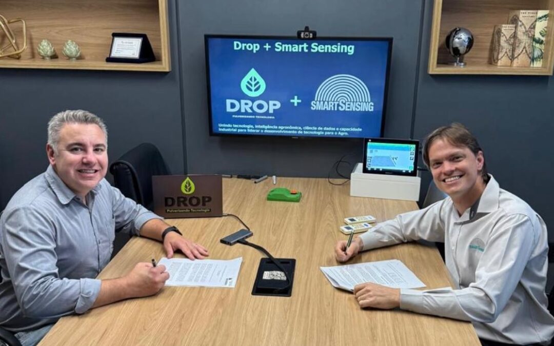 Agtechs Drop e Smart Sensing anunciam fusão com faturamento de R$ 100 milhões em 2026