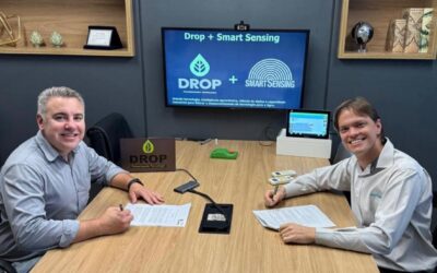 Agtechs Drop e Smart Sensing anunciam fusão com faturamento de R$ 100 milhões em 2026