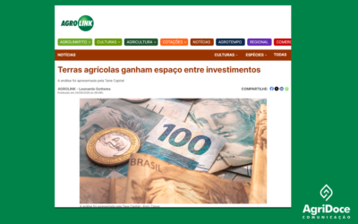 Agrolink: Terras agrícolas ganham espaço entre investimentos