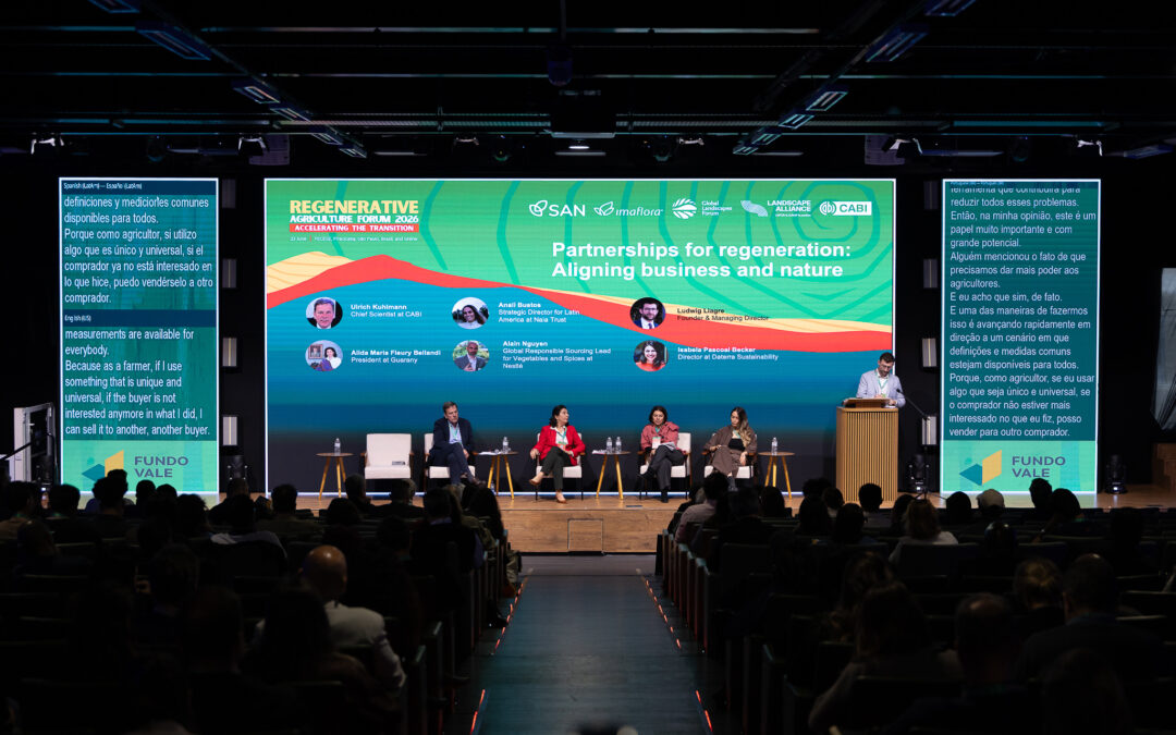 “Não existe agro sem ecologia”: fórum internacional debate agricultura regenerativa em Piracicaba