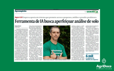 Valor Econômico: Ferramenta de IA busca aperfeiçoar análise de solo