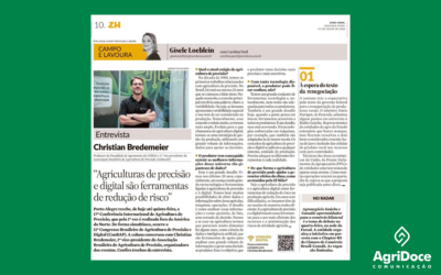 Zero Hora: Agricultura de precisão em tempos de desafios climáticos: “Ferramenta de gestão de risco”, avalia especialista